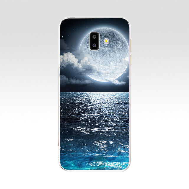 For Phone Case Samsung Galaxy j6 2018 Soft Silicone Case For Protector Fundas Samsung j6 Plus 2018 j600f j610f Capas Cover Coque