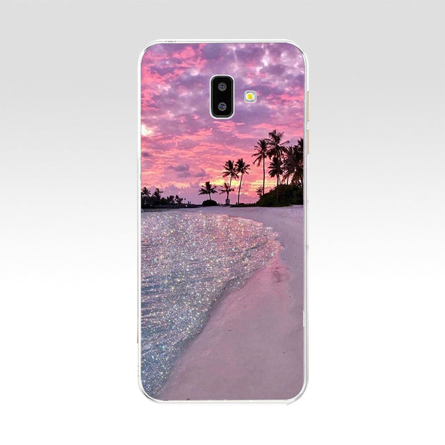 For Phone Case Samsung Galaxy j6 2018 Soft Silicone Case For Protector Fundas Samsung j6 Plus 2018 j600f j610f Capas Cover Coque