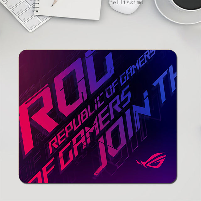 Gaming Mouse Mat Asus Rog Mausepad Large Mousepad Desk Protector Mause Pad Pc Gamer Table Computer Accessories Mats Keyboard Pad