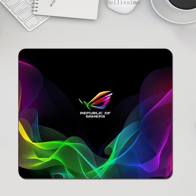 Gaming Mouse Mat Asus Rog Mausepad Large Mousepad Desk Protector Mause Pad Pc Gamer Table Computer Accessories Mats Keyboard Pad