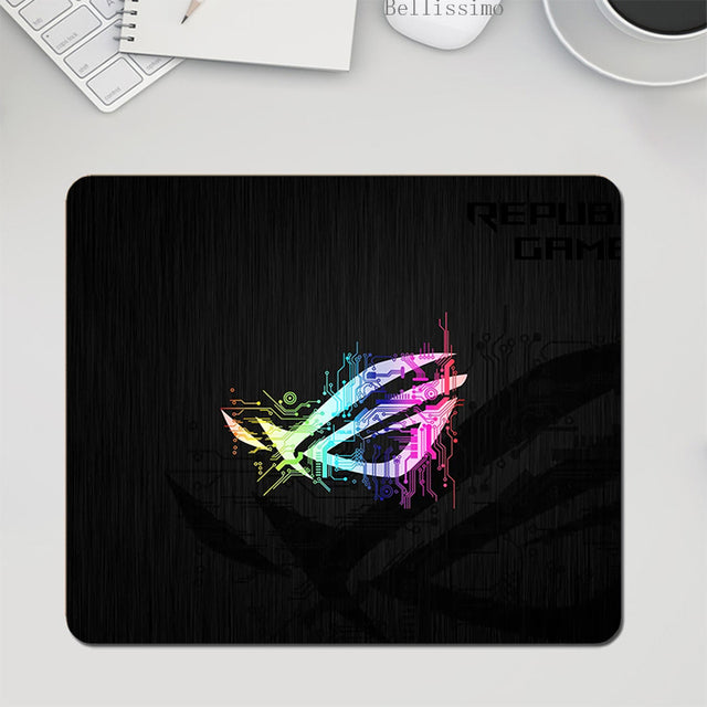 Gaming Mouse Mat Asus Rog Mausepad Large Mousepad Desk Protector Mause Pad Pc Gamer Table Computer Accessories Mats Keyboard Pad