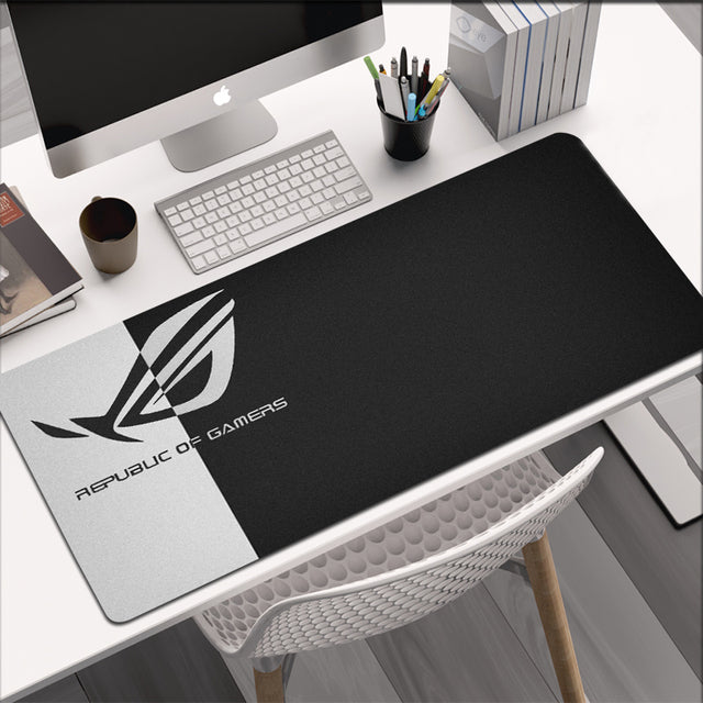 Gaming Mouse Mat Asus Rog Mausepad Large Mousepad Desk Protector Mause Pad Pc Gamer Table Computer Accessories Mats Keyboard Pad