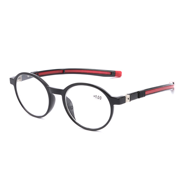 Good Sight Magnetic Hanging Neck Reading Glasses Men&#39;s Frame Prescription Glasses Magnifying Glasses Portable 안경테 Diopter+3.5+4