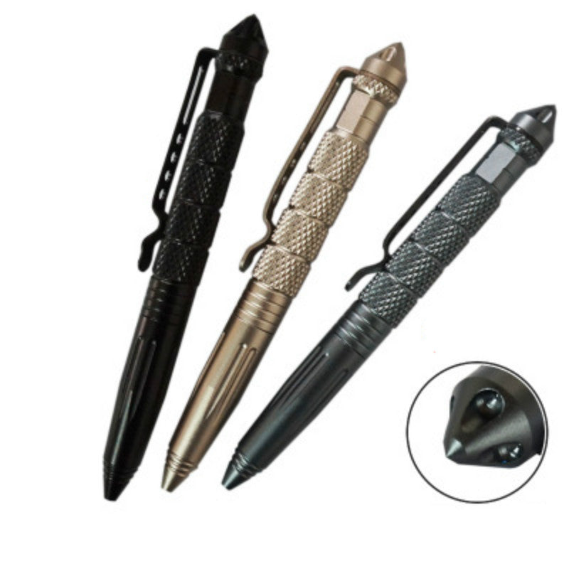 High Quality defence personal Tactical Pen Self Defense Pen Tool Multipurpose Aviation Aluminum Anti-skid Portable