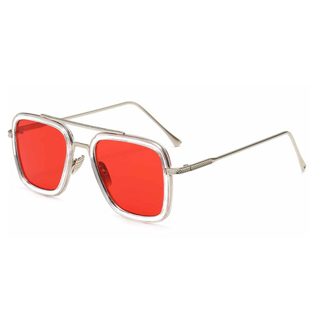 Iron-Man Glasses Movie Superhero Peter Parker Cosplay Edith Sunglasses Prop