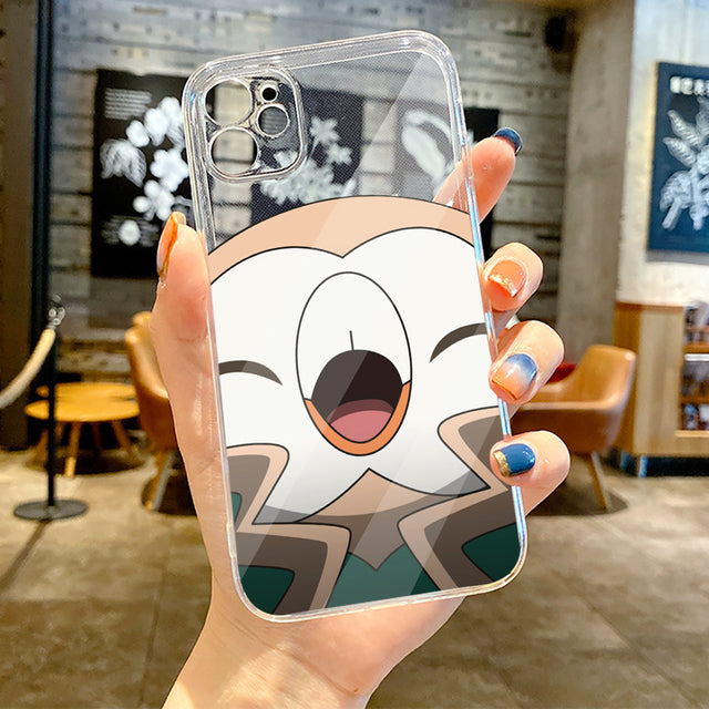 Japan Cartoon Pokemon Clear Phone Case For iPhone 13 12 11 Pro 12 13 Mini X XR XS Max SE 6s 7 8 Plus Silicone Cover Soft Carcasa