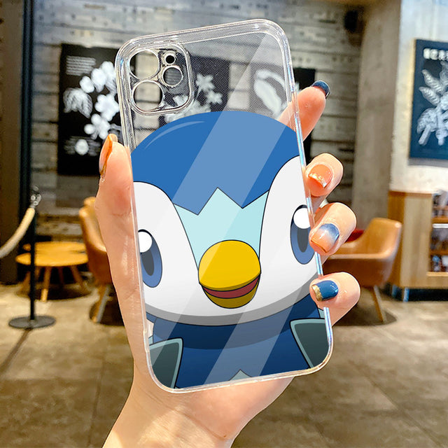 Japan Cartoon Pokemon Clear Phone Case For iPhone 13 12 11 Pro 12 13 Mini X XR XS Max SE 6s 7 8 Plus Silicone Cover Soft Carcasa