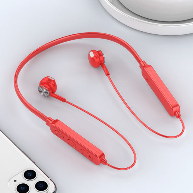 Magnetic Wireless Bluetooth Earphones Music Headphones Phone Neckband Sport Earbuds Earphone With Mic For iPhone Samsung Xiaomi