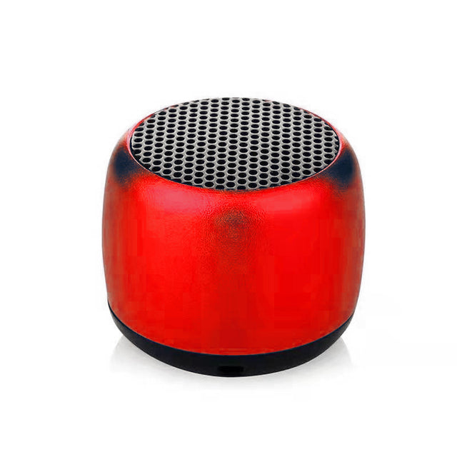 Mini Bluetooth Speaker with Mic, TWS Wireless Sound Box HiFi Music Cell Phone Tablet Metal Loud Speaker Sport Portable Subwoofer