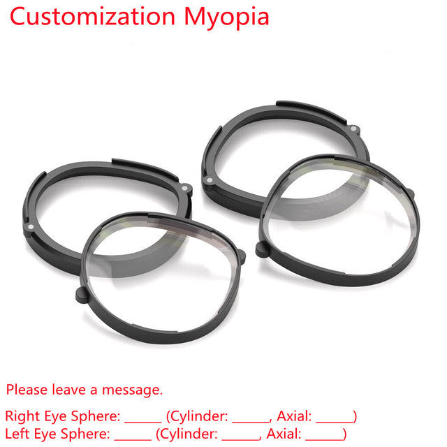 Myopia Anti Blue Glasses Lens Inserts VR Prescription Lenses for Oculus Quest 2