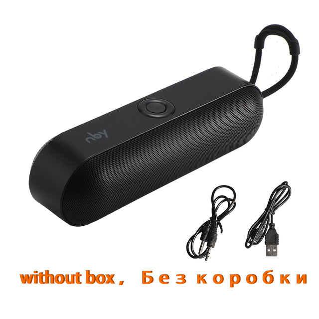 NBY 18 Portable Bluetooth Speaker Mini Wireless Speakers 3D Stereo Music Surround Support TF Card FM Radio Subwoofer Loudspeaker