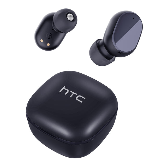 NEW Original HTC TWS6 Wireless Earphone Bluetooth 5.3 Headphone Dual Stereo Noise Reduction Bass Touch Control Sport Headsets