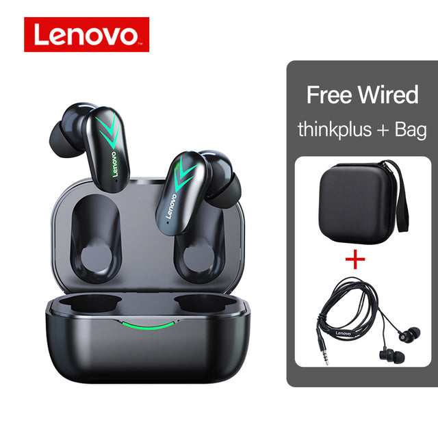 NEW Original TWS Lenovo XT82 Wireless Earphone Bluetooth 5.1 Dual Stereo Noise Reduction Bass Touch Control Long Standby 300mAH