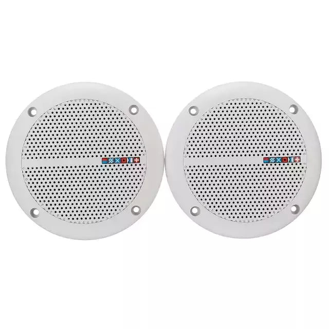 New 1 Pair Speaker Loudspeakers Waterproof Marine Boat Ceiling Wall Speakers Kitchen Bathroom Water Resistant