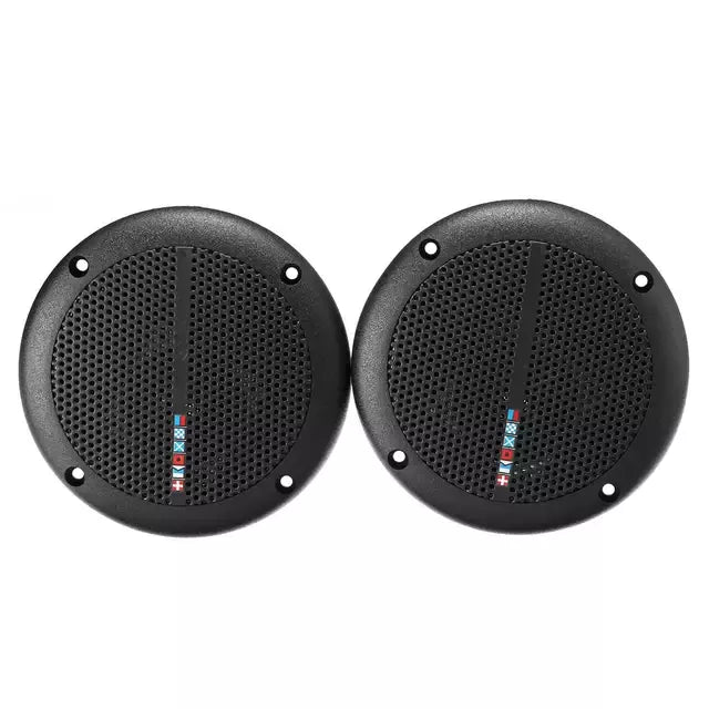 New 1 Pair Speaker Loudspeakers Waterproof Marine Boat Ceiling Wall Speakers Kitchen Bathroom Water Resistant