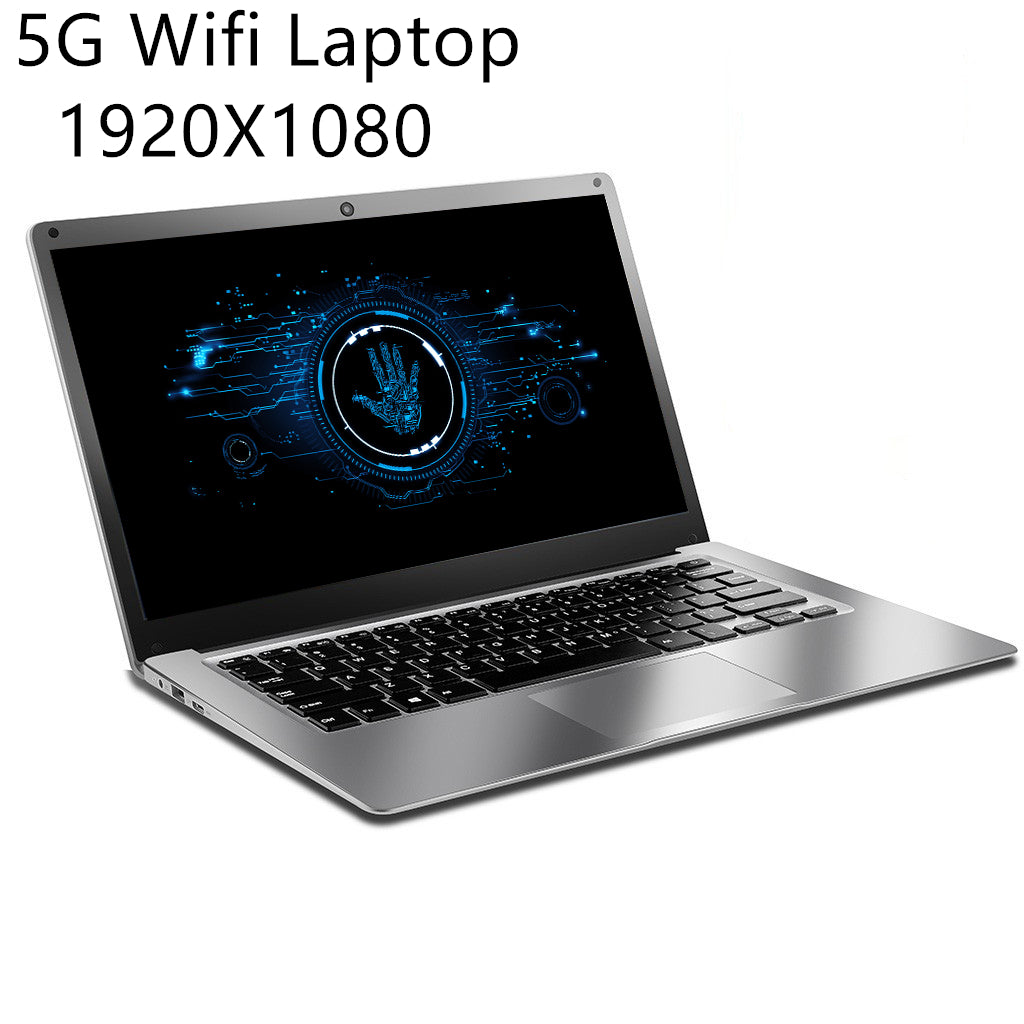 New 5G Wifi Laptop 1920x1080 IPS Students Laptop Notebook Windows 10 Ram 6GB Rom 128GB 256GB SSD Intel N3350 Mini Games Laptop