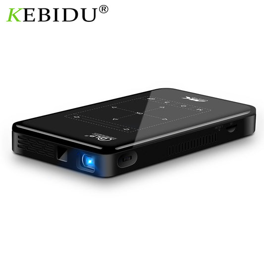 P09 DLP Mini Portable Projector Android 9.0 2.4G 5G WiFi Bluetooth Projector 2+16GB 4K HD Beamer Home Cinema LED Video Proyector