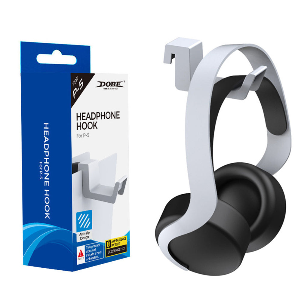 PS5 Accessories Headphone Stand Mount for Play Station 5 Console Anti-Slip Gaming Headset Hanger Holder Headphone Hook