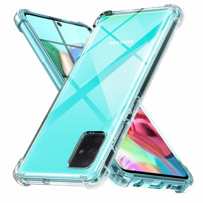 Shockproof Silicone Soft Phone Cover Case for Samsung Galaxy A51 A71 2019 Sm A515f A715f A 51 71 Transparent Coque Fundas