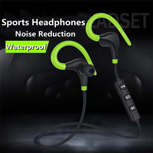 Sports Wireless Bluetooth Headset Running Stereo Music earphones Universal Mini Ear-Hanging Ear-Hooks Headphones HIFI