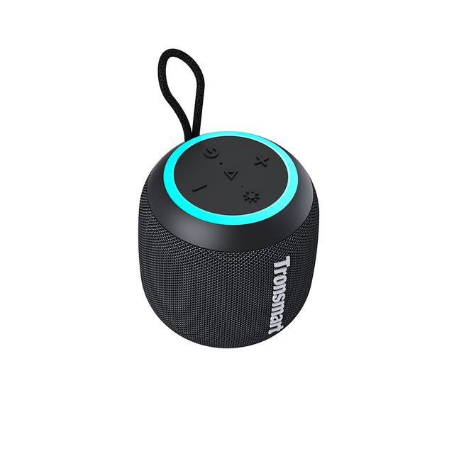 Tronsmart T7 Mini Portable Speaker TWS Bluetooth 5.3 Speaker with Balanced Bass, IPX7 Waterproof,  LED Modes for Outdoor