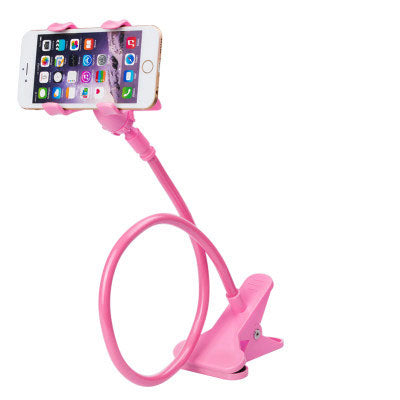 Universal Lazy Mobile Phone Gooseneck Stand Holder Stents Flexible Bed Desk Table Clip Bracket for Phone Flexible Holder Arm