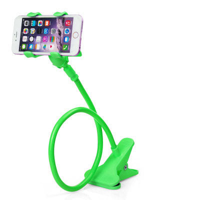 Universal Lazy Mobile Phone Gooseneck Stand Holder Stents Flexible Bed Desk Table Clip Bracket for Phone Flexible Holder Arm