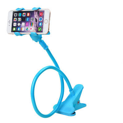 Universal Lazy Mobile Phone Gooseneck Stand Holder Stents Flexible Bed Desk Table Clip Bracket for Phone Flexible Holder Arm