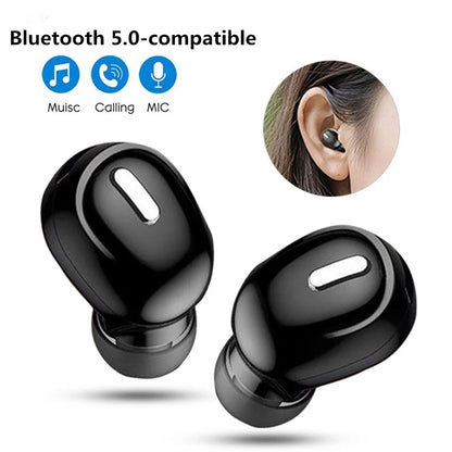 X9 Mini Wireless Bluetooth-compatible 5.0 Earphone Sport With Mic Handsfree Headset Earbuds Headphones Handsfree Stereo Earbuds