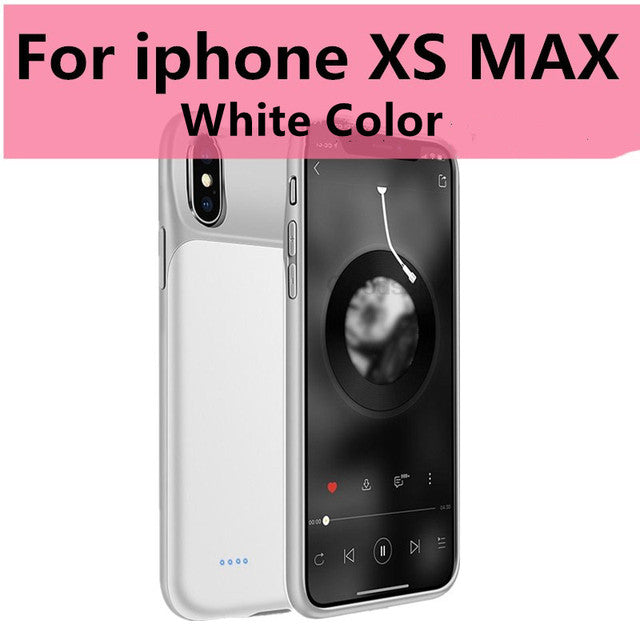 Xilecaly Battery Case for iPhone 13 Pro 12 11 Pro Max Smart Power Bank Charging Charger Cover for iPhone XS Max XR 7 8 Plus SE 2