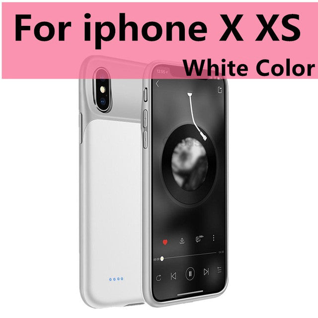 Xilecaly Battery Case for iPhone 13 Pro 12 11 Pro Max Smart Power Bank Charging Charger Cover for iPhone XS Max XR 7 8 Plus SE 2