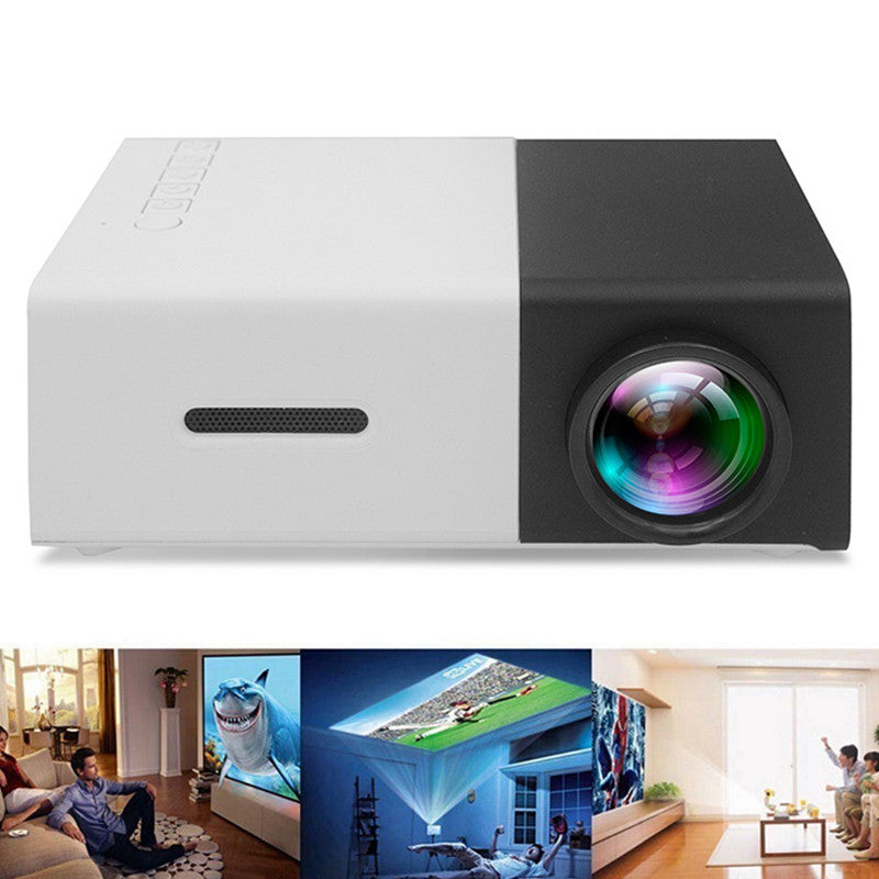 YG300 Huishoudelijke Full High Definition MIni LCD Projector ONS Plug US Plug 1080P Mini Draagbare Project Home Media Speler