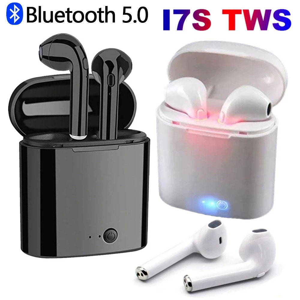 i7s TWS Bluetooth Earphone Wireless Headphones Earbuds Blutooth Handfree Headsets With Charging Box for Xiaomi Huawei Mobile