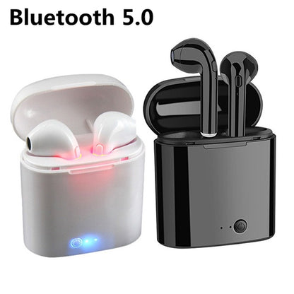 i7s tws Earphone bluetooth 5.0 Headphones Wireless Headsets Stereo Earbuds In-ear Sport Waterproof Headphones For Xiaomi Huawei