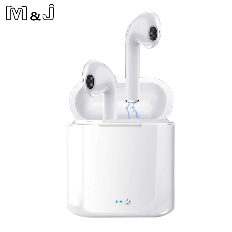 i7s tws Headphones Bluetooth 5.0 Earphones Wireless Headsets Stereo Bass Earbuds In-ear Sport Waterproof Headphone free shipping