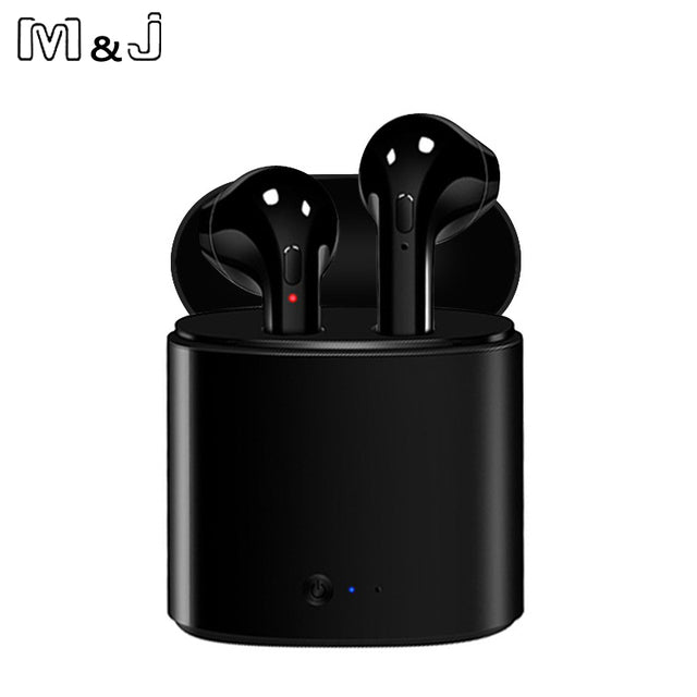 i7s tws Headphones Bluetooth 5.0 Earphones Wireless Headsets Stereo Bass Earbuds In-ear Sport Waterproof Headphone free shipping